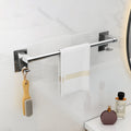 Avtoit | Polished Chrome Bathroom Accessory Set Modern Bathroom Shelf Stainless Steel