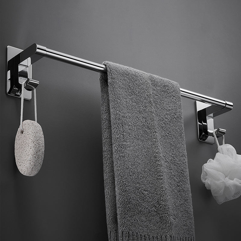 Avtoit | Polished Chrome Bathroom Accessory Set Modern Bathroom Shelf Stainless Steel