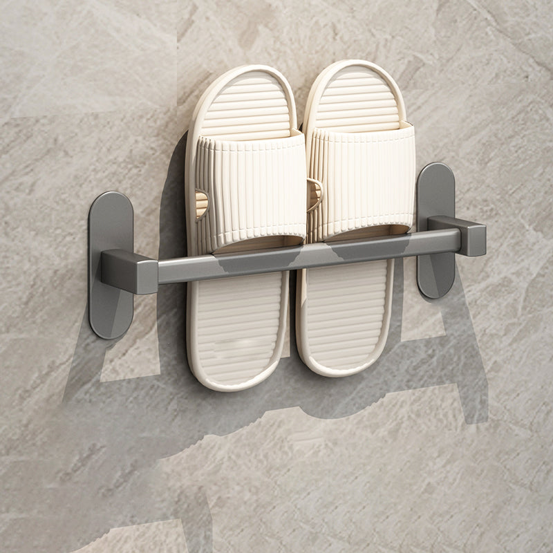 Avtoit | Gray Bathroom Accessory Set Modern 1/2 - Piece Bathroom Shelf Rustproof
