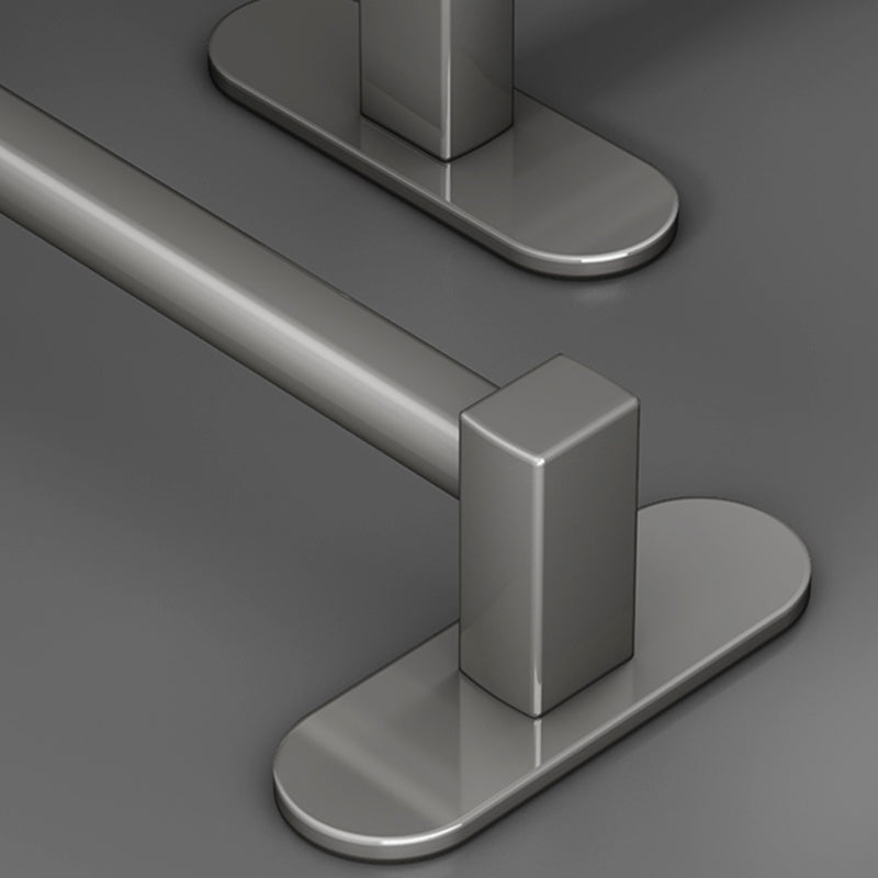 Avtoit | Gray Bathroom Accessory Set Modern 1/2 - Piece Bathroom Shelf Rustproof