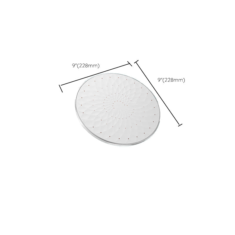 Avtoit | Round Showerhead Combo Modern Fixed Showerhead for Bathroom
