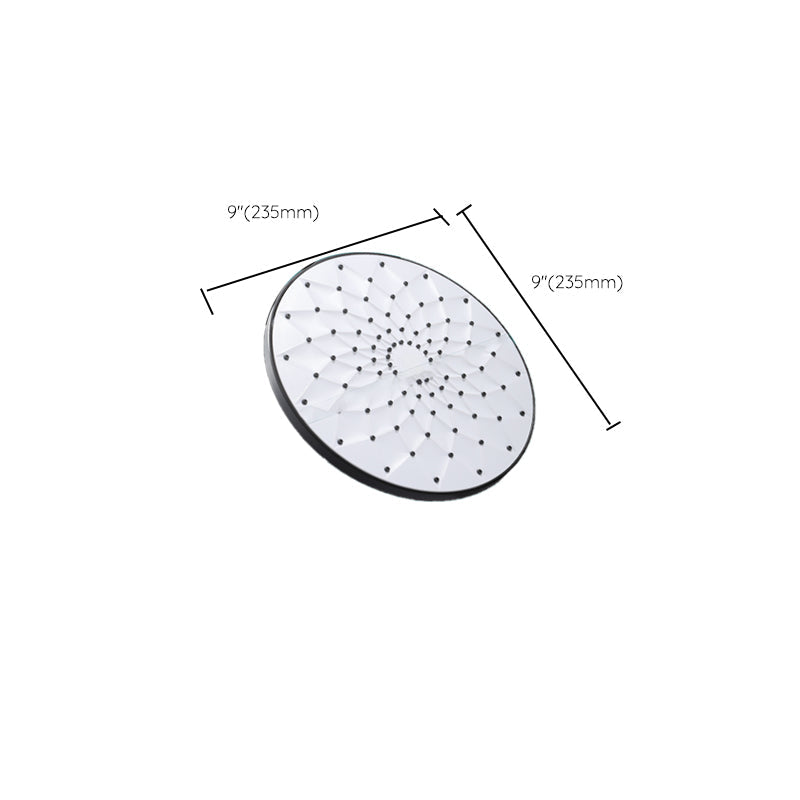 Avtoit | Round Showerhead Combo Modern Fixed Showerhead for Bathroom