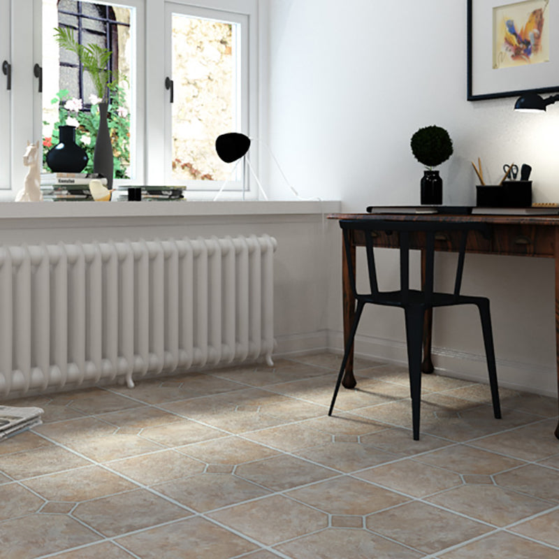 Avtoit | Modern Stone Look Plastic Flooring Waterproof Tiles with Square Edge