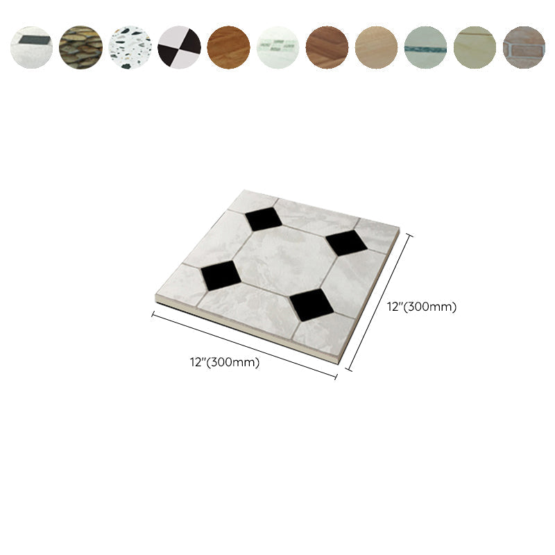 Avtoit | Modern Stone Look Plastic Flooring Waterproof Tiles with Square Edge