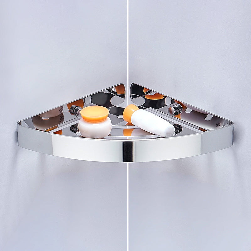 Avtoit | Silver/black Bathroom accessory set Modern 1/2/3 - Piece Bathroom shelf
