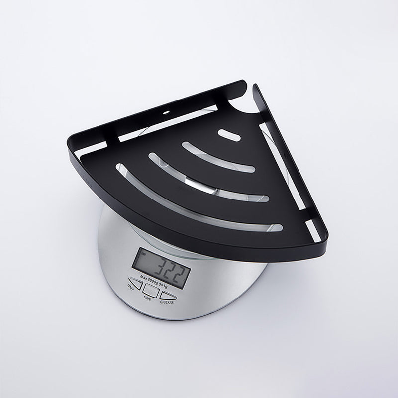 Avtoit | Silver/black Bathroom accessory set Modern 1/2/3 - Piece Bathroom shelf