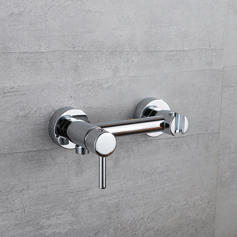 Avtoit | Lever Handle Bathtub Faucet Wall Mount Shower Hose Swivel Spout Bathtub Filling with Hand Shower