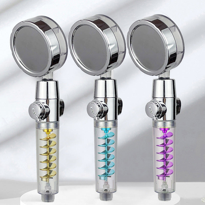 Avtoit | Modern Round Handheld Showerhead Rain Spray Head made of Plastic
