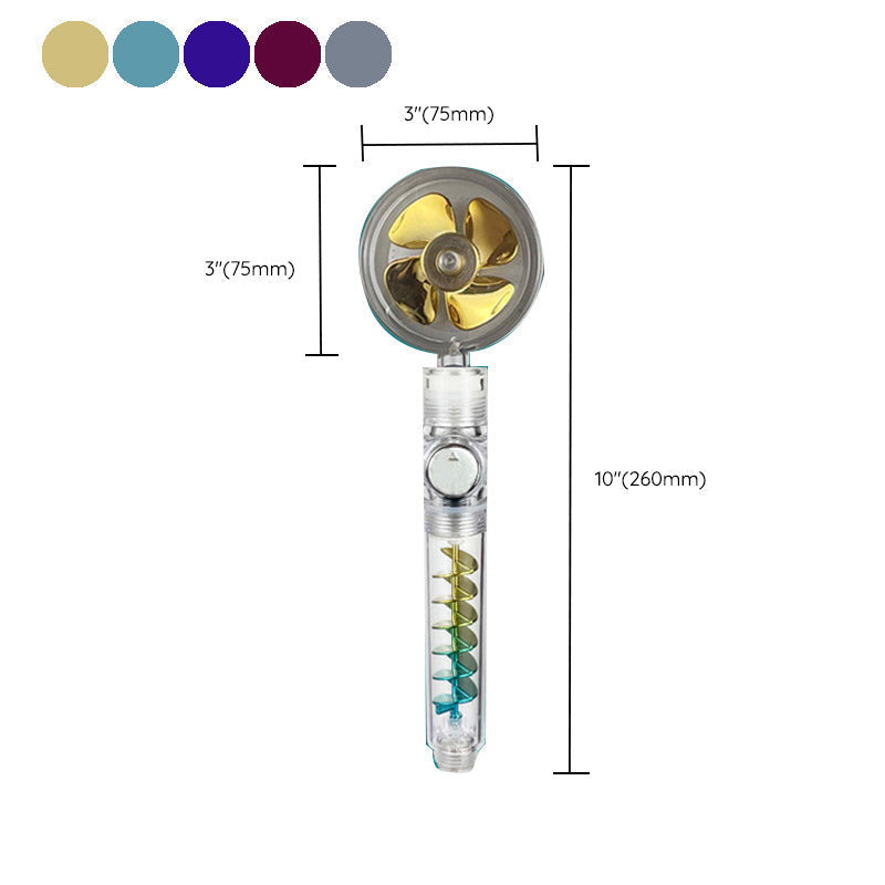 Avtoit | Modern Round Handheld Showerhead Rain Spray Head made of Plastic