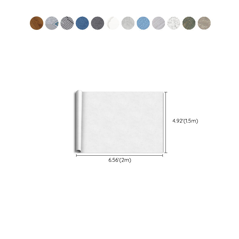 Avtoit | Rectangular Plastic Floor Water-Resistant Fabric Look Floor Tiles