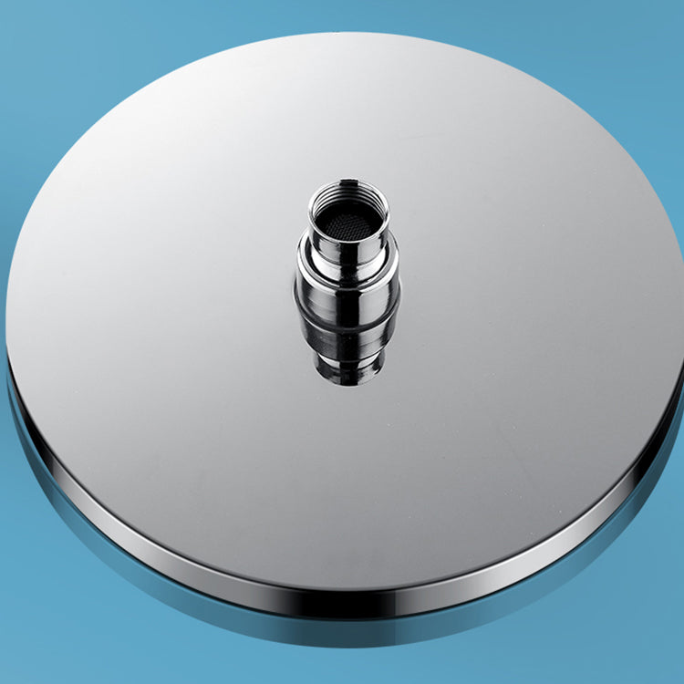 Avtoit | Metal Shower Head Combo Contemporary Round Fixed Shower Head for the Bathroom