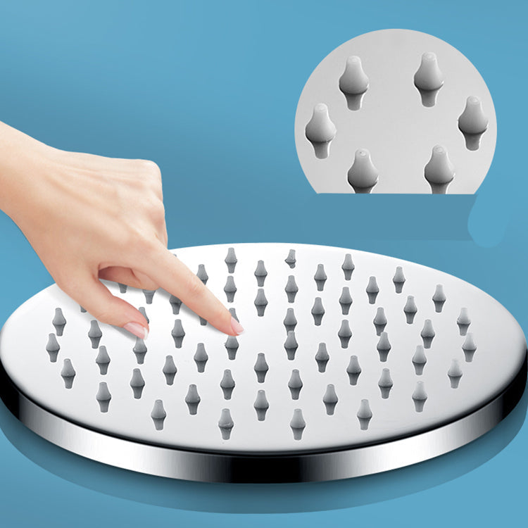 Avtoit | Metal Shower Head Combo Contemporary Round Fixed Shower Head for the Bathroom