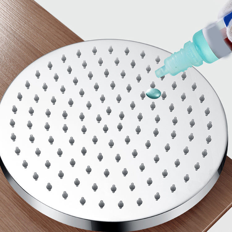 Avtoit | Metal Shower Head Combo Contemporary Round Fixed Shower Head for the Bathroom