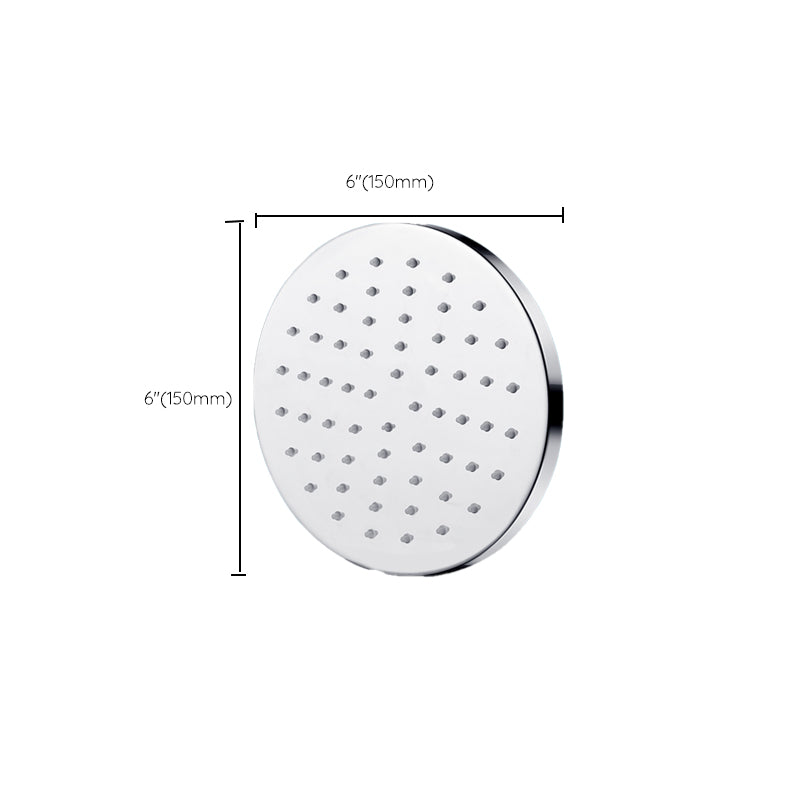 Avtoit | Metal Shower Head Combo Contemporary Round Fixed Shower Head for the Bathroom
