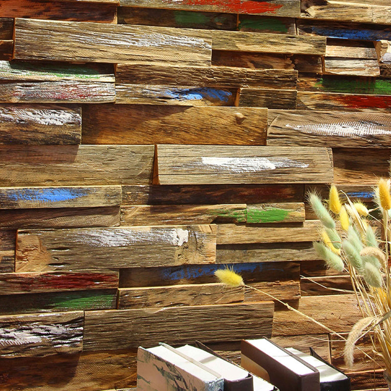 Avtoit | Wall cladding wood shiplap mosaic modern interior wall cladding