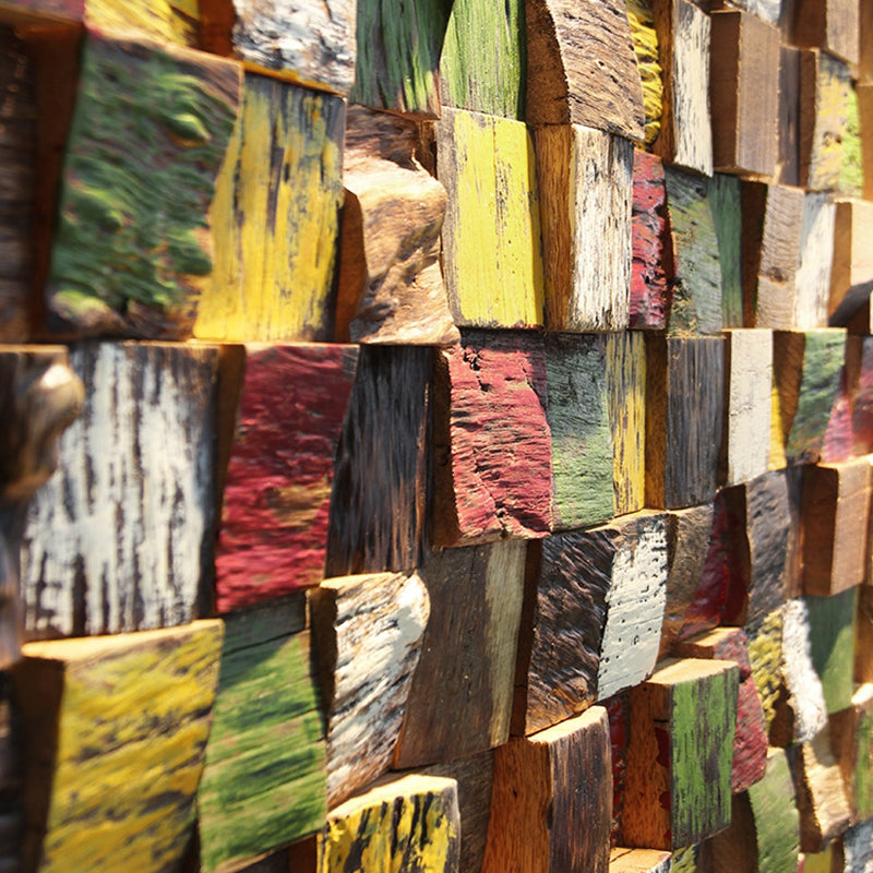 Avtoit | Wall cladding wood shiplap mosaic modern interior wall cladding