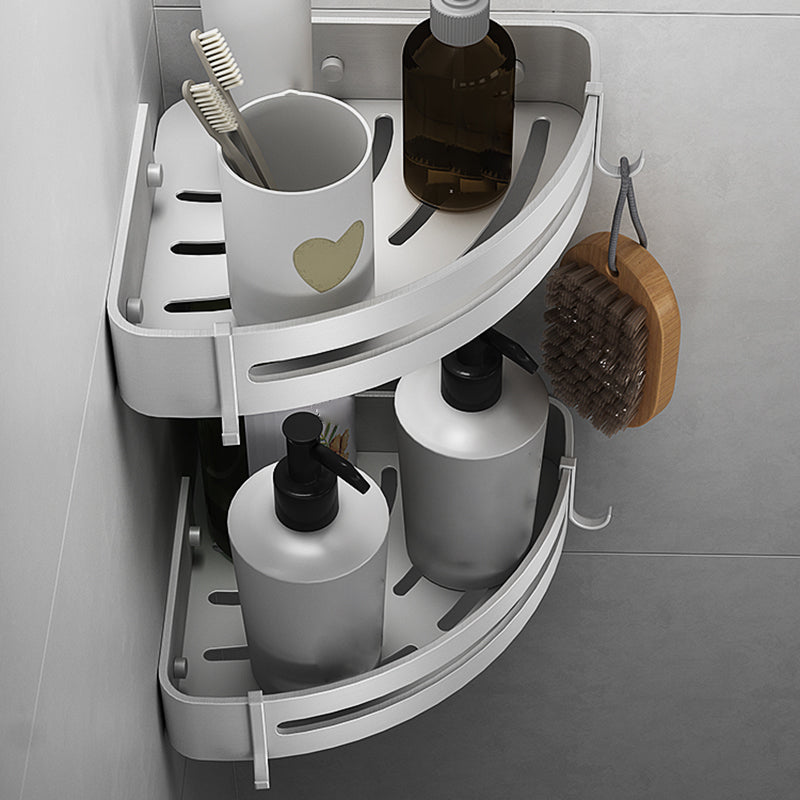 Avtoit | Silver Bathroom Set Modern Rust Protection Bathroom Accessories Individual or as Set