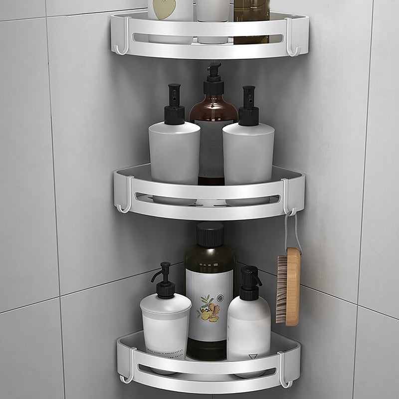 Avtoit | Silver Bathroom Set Modern Rust Protection Bathroom Accessories Individual or as Set