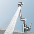 Avtoit | Swiveling Outlet Vessel Sink Faucet Stainless Steel Lever Handle Sink Faucet with Water Hose