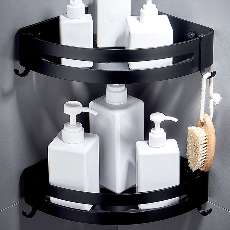 Avtoit | Black Bathroom Set Modern 1/2/3 - Piece Anti-Rust Bathroom Rack