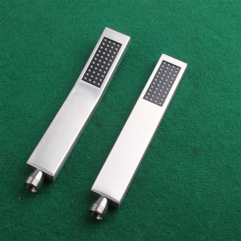 Avtoit | Simple Rectangle Shower Head 304 Stainless Steel Hand Shower