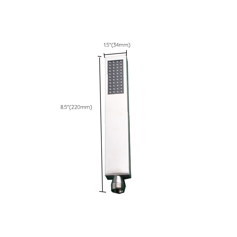 Avtoit | Simple Rectangle Shower Head 304 Stainless Steel Hand Shower