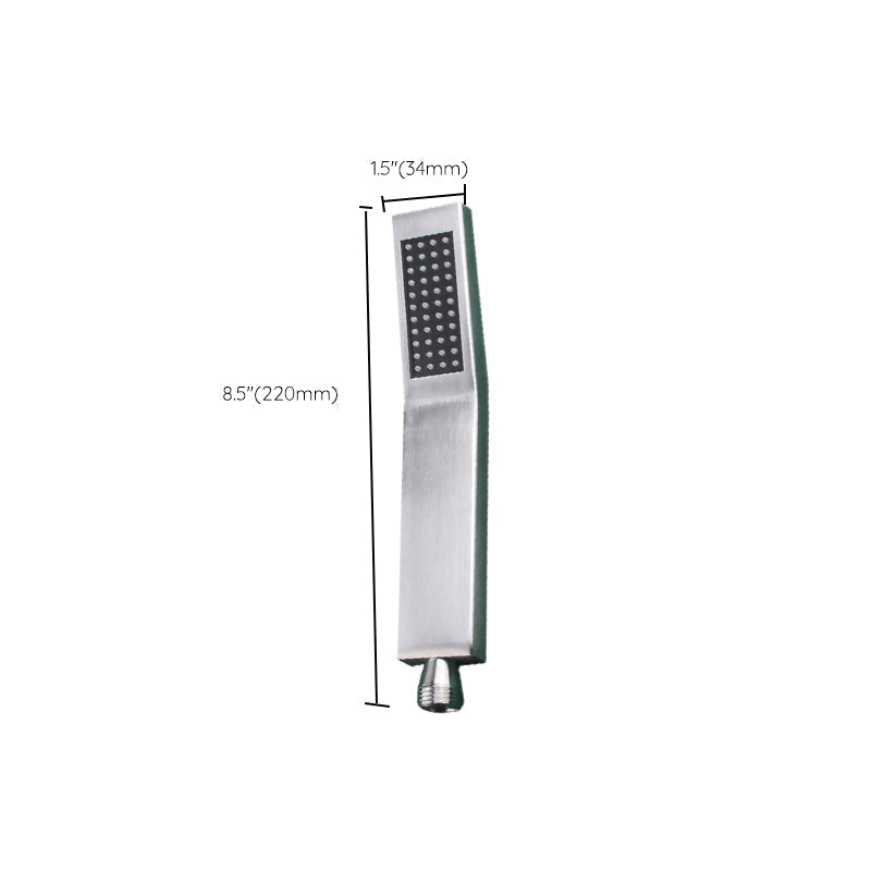 Avtoit | Simple Rectangle Shower Head 304 Stainless Steel Hand Shower
