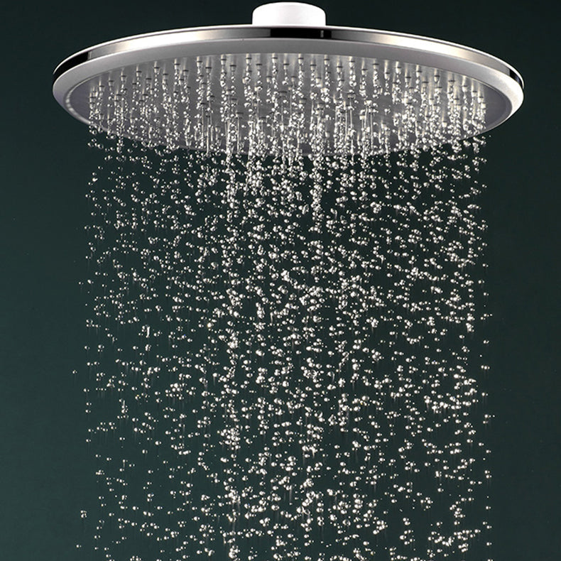 Avtoit | Bathroom white shower head combination modern round fixed shower head