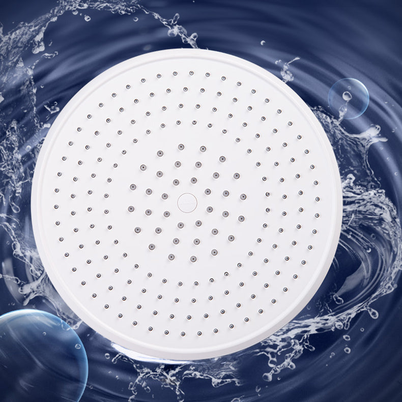 Avtoit | Bathroom white shower head combination modern round fixed shower head