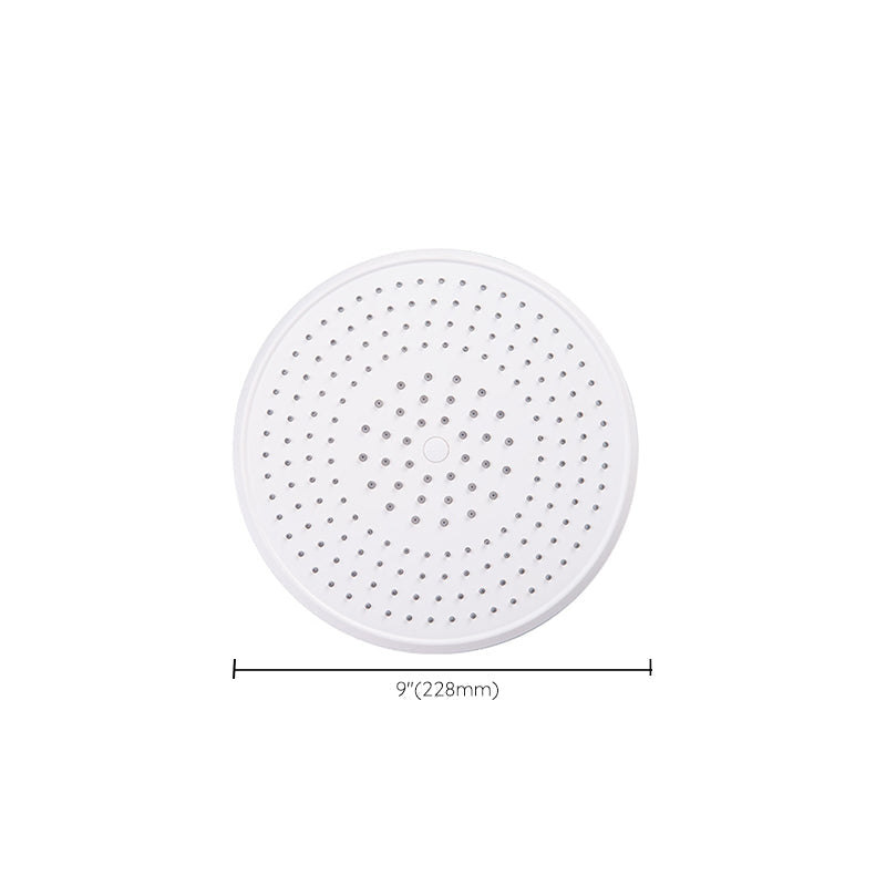 Avtoit | Bathroom white shower head combination modern round fixed shower head