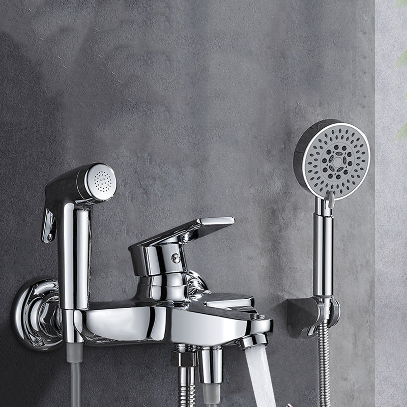 Avtoit | Popular Bathtub Filler Wall-Mounted Lever Handle Fixed Bathtub Faucet Trim