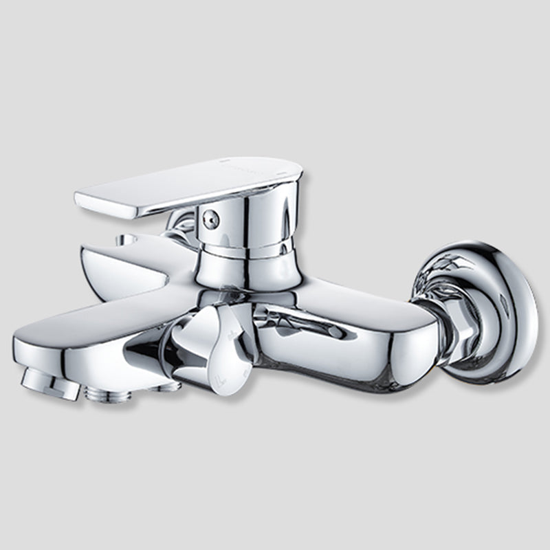 Avtoit | Popular Bathtub Filler Wall-Mounted Lever Handle Fixed Bathtub Faucet Trim