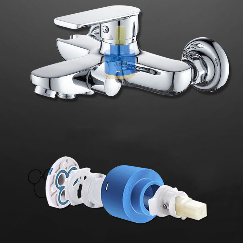 Avtoit | Popular Bathtub Filler Wall-Mounted Lever Handle Fixed Bathtub Faucet Trim