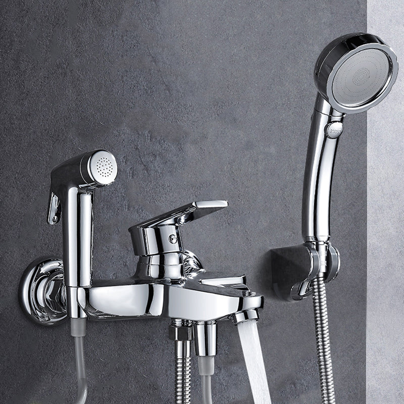 Avtoit | Popular Bathtub Filler Wall-Mounted Lever Handle Fixed Bathtub Faucet Trim
