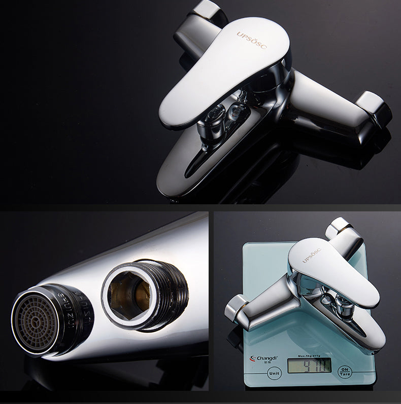 Avtoit | Tradition Fixed Bathtub Mixer Wall Mount Lever Handle Bathtub Mixer