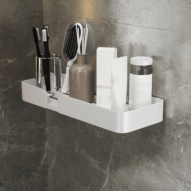 Avtoit | White Bathroom Set Modern 1/2/3 - Pieces Stainless Steel Bathroom Shelf