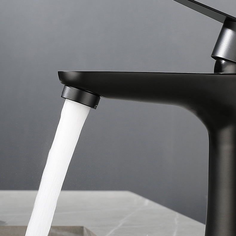 Avtoit | Round Vessel Faucet Lever Handle Stainless Steel Bathroom Faucet with Water Hose
