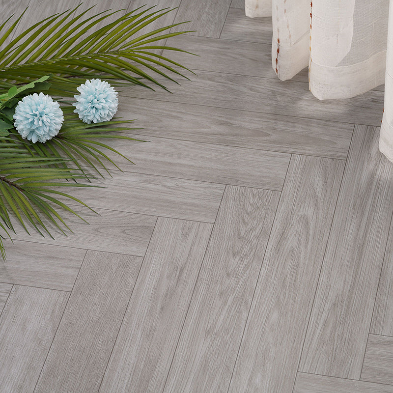 Avtoit | Scratch-resistant plastic floor Rectangular fabric look square edge floor