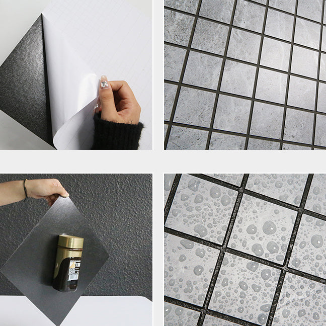 Avtoit | Mosaic Tile Peel and Stick Tile PVC 3D Kitchen Backsplash Peel and Stick Wall Tile