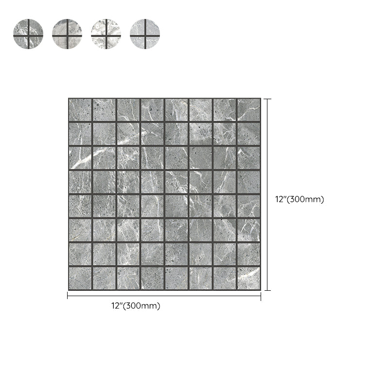 Avtoit | Mosaic Tile Peel and Stick Tile PVC 3D Kitchen Backsplash Peel and Stick Wall Tile
