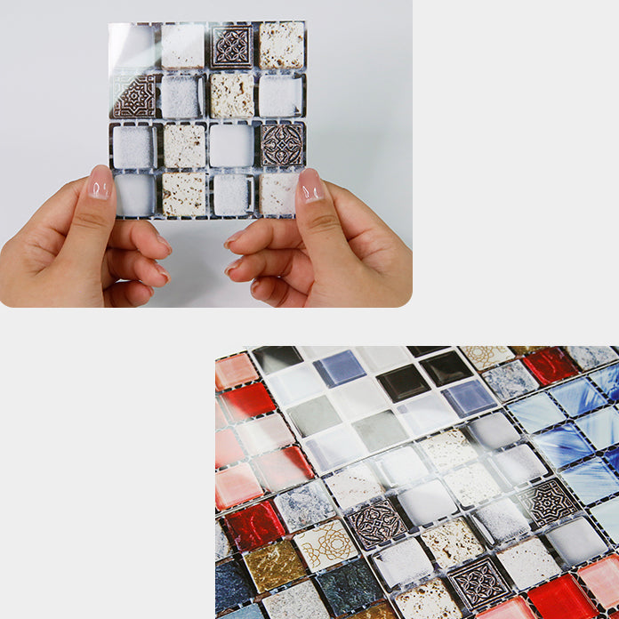 Avtoit | Mosaic tile for peeling and sticking Tile mirror kitchen Removable wall tile