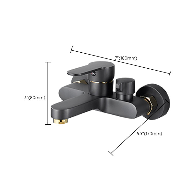 Avtoit | Contemporary Bath Filler Trim Wall Mounted Fixed Bath Fitting