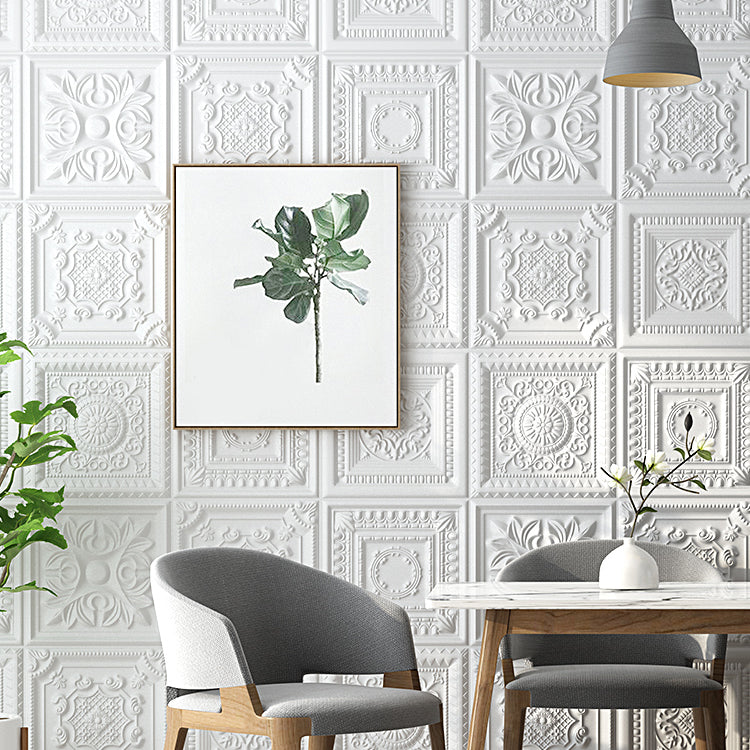 Avtoit | Modern Pearl Wall Element Access Panel Peel and Stick Wall Tile Set of 10