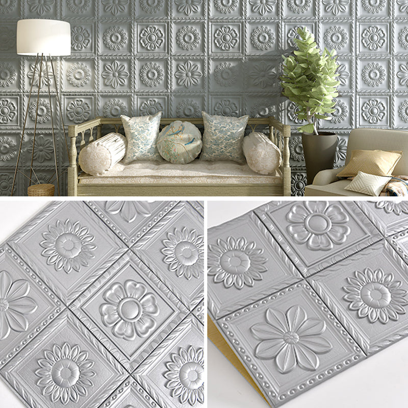 Avtoit | Modern Pearl Wall Element Access Panel Peel and Stick Wall Tile Set of 10