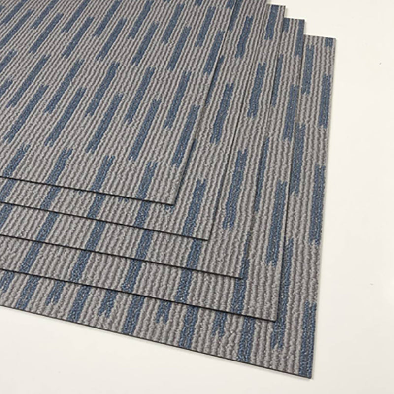 Avtoit | Waterproof Plastic Floor Rectangular Fabric Look Square Edge Floor Tile