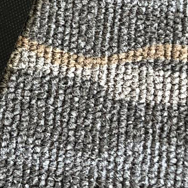 Avtoit | Waterproof Plastic Floor Rectangular Fabric Look Square Edge Floor Tile