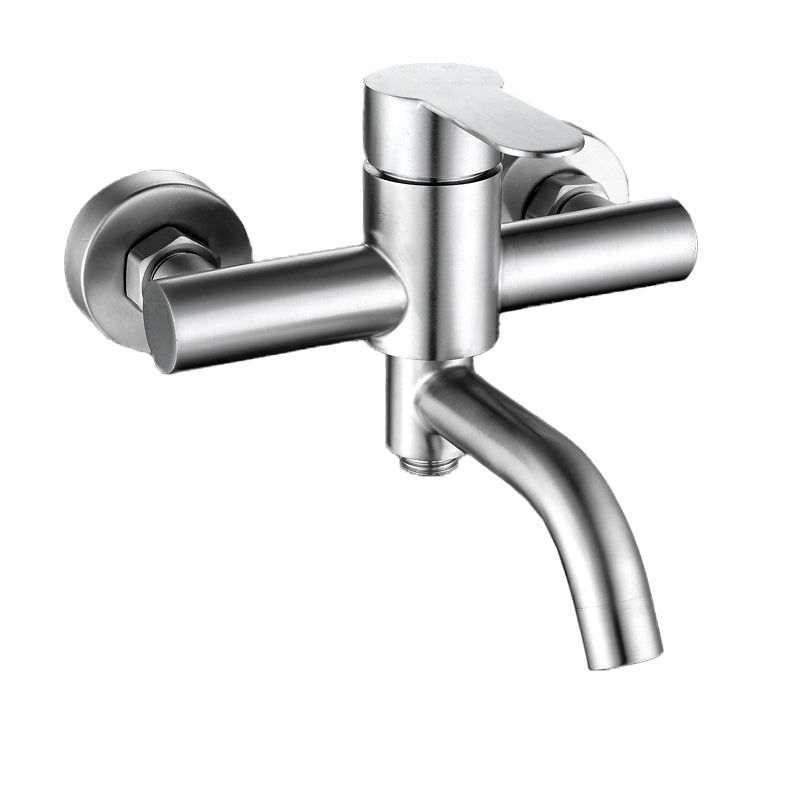 Avtoit | Modern Bathtub Faucet 304 Stainless Steel Swivel Spout Wall-Mounted Bathtub Faucet Cover