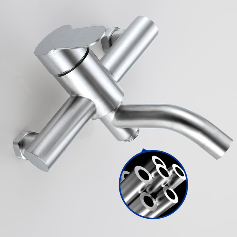 Avtoit | Modern Bathtub Faucet 304 Stainless Steel Swivel Spout Wall-Mounted Bathtub Faucet Cover
