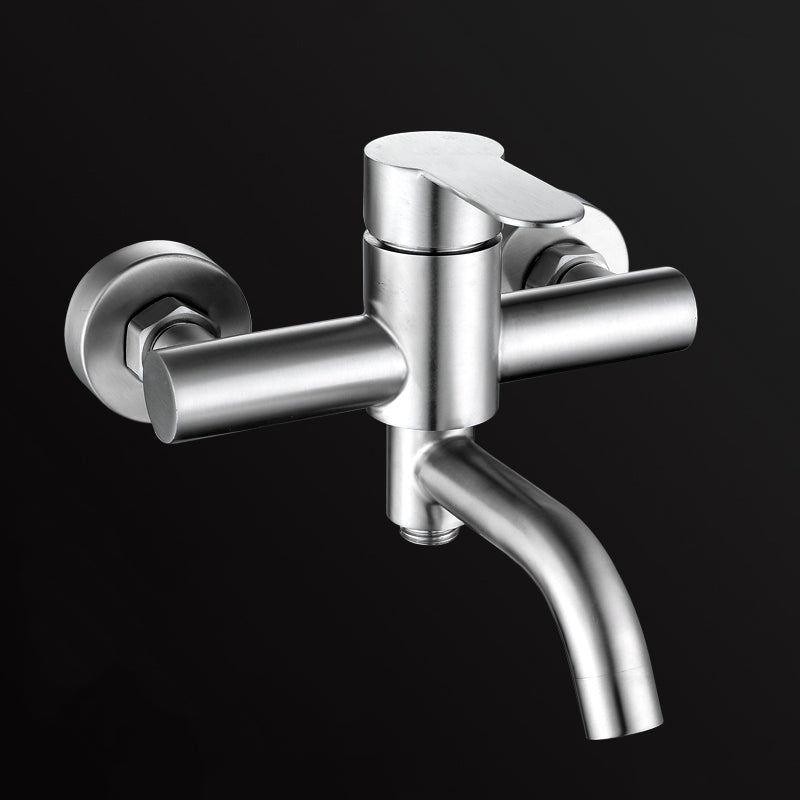 Avtoit | Modern Bathtub Faucet 304 Stainless Steel Swivel Spout Wall-Mounted Bathtub Faucet Cover