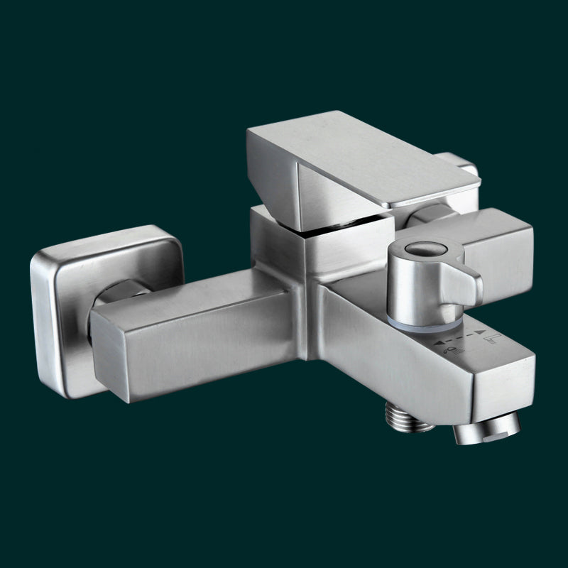 Avtoit | Modern Bathtub Faucet Mounting Kit 304 Stainless Steel Wall Mount Bathroom Faucet